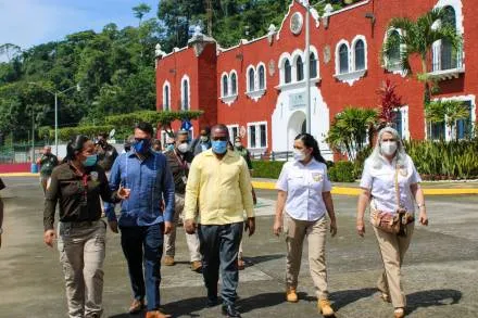Autoridades de SRE, INM y Embajada de Haití Recorren  los estados de Chiapas y Tabasco 